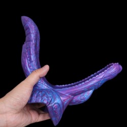 Blue Demon Realistic Double Dildo - 01