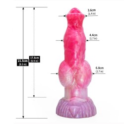 Peachy Colorful Realistic Dildo- 06