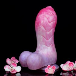 Peachy Colorful Realistic Dildo- 04