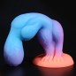 Luminous Mixed Color Anal Dildo