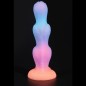 Luminous Mixed Color Anal Dildo