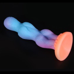 Luminous Mixed Color Anal Dildo