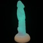 Mushroom Head Luminous Realistic Dildo