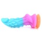 Unicorn Colorful Silicone Dildo - Luminous