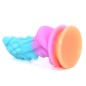 Unicorn Colorful Silicone Dildo - Luminous