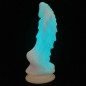 Unicorn Lifelike Silicone Dildo - Luminous