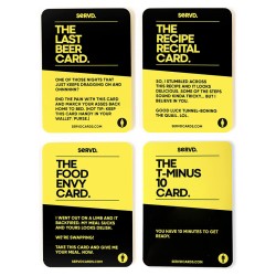 SERVD- HIS &amp; HERS- Game Card