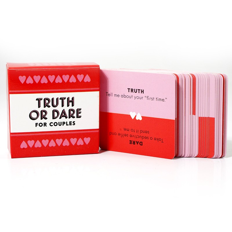 Truth Or Dare For Couples Cards