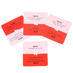 Truth Or Dare For Couples Cards