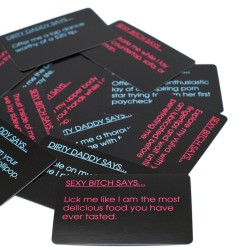 Bedroom Commands Card Game