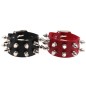 Punk PU leather Rivetbracelet