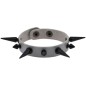 One Row Studded PU Leather Bracelet