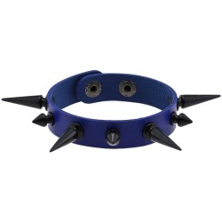 One Row Studded PU Leather Bracelet