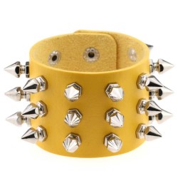 Three Row Rivet Bracers