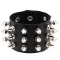 Three Row Rivet Bracers