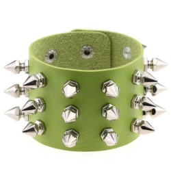 Three Row Rivet Bracers