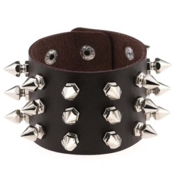 Three Row Rivet Bracers