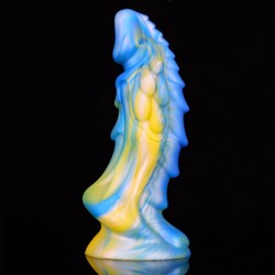 Unicorn Lifelike Silicone Dildo - Colorful