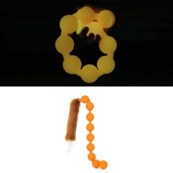 9 Balls Anal Beads-Butt Plug with Tail