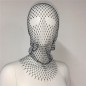 Hot Selling Rhinestones Fashion Party Mesh Hood