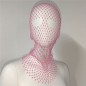 Hot Selling Rhinestones Fashion Party Mesh Hood