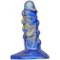 Mixed Colors Wolf Tooth Anus Dildo