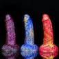 Mixed Colors Gentleman Realistic Dildo