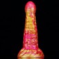 Mixed Color Balsam Pear Anal Dildo