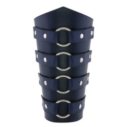 Waxed Cycling Round Ring Buckle Bracers