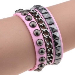 Square Stud Bracelet