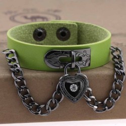 Heart-shaped Lock Bracelet