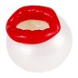 Pocket Silicone Glans Trainer - Hot Lips