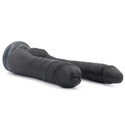 PVC Large 9.4 inch Double Cock