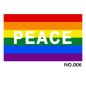 D700 Love &amp; Peace Gay Pride Flag