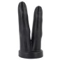 PVC Large 10.4 inch Double Finger Cock