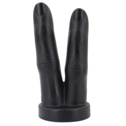 PVC Large 10.4 inch Double Finger Cock