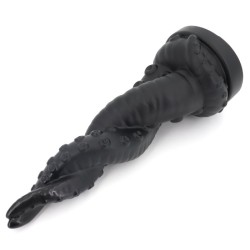 PVC Large 10.2 inch Entwined Cock