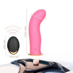 Wearable Silicone Vibrator Dildo