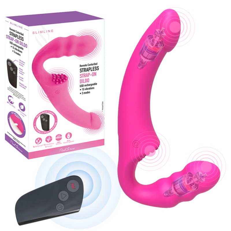 Slimeline Desire Luxury Strapless StrapOn Dildo