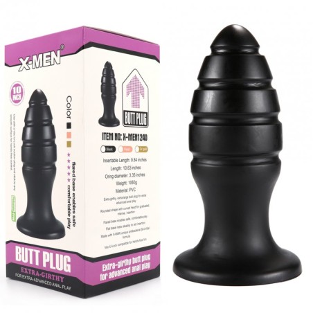 PVC Extra-girthy 9.4 inch Butt Plug