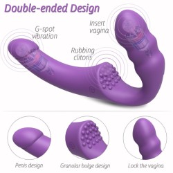 Slimeline Desire Luxury Strapless StrapOn Dildo