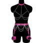 Multi Layer Bra Chain Wrist Cuff Body Harness