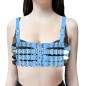 Multi Buckled Bra Harness Sling Vest For Women