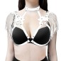 Punk Rave Outfits Bra Harness With Shoulder Tassel