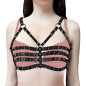 Buckled Leather Bikini Bra Harness Bondage Kit