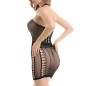 Ladies Perspective Haltered Mesh Sheath Dress