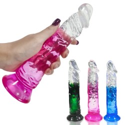 Two-Tone Suction-Cup Dildo