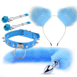 Love Kitty Bondage Kit - Rivet Collar