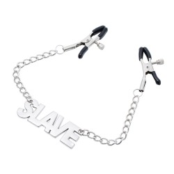 Nipple Clamp With Chain - Slave