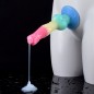 Wolf Cock Squirting Dong - Rainbow